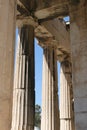Temple of Hephaestus - Athens - Greece Royalty Free Stock Photo